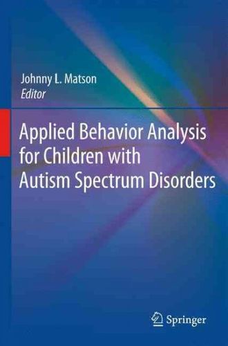 Applied Behavior Analysis for Children With Autism Spectrum Disordersapplied 
