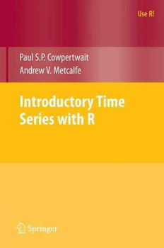 Introductory Time Series With Rintroductory 