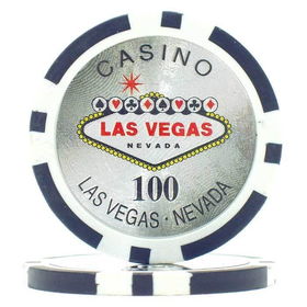 15g Clay Welcome to Las Vegas Chip - Laserclay 