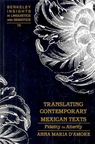 Translating Contemporary Mexican Textstranslating 