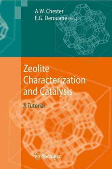 Zeolite Characterization and Catalysiszeolite 