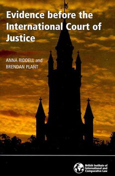 Evidence Before the International Court of Justiceevidence 