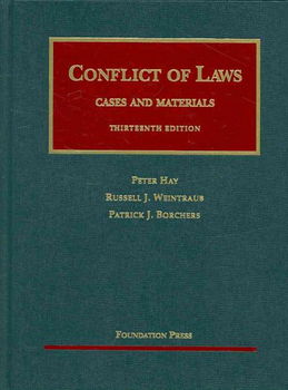 Conflict of Laws, Cases and Materialsconflict 