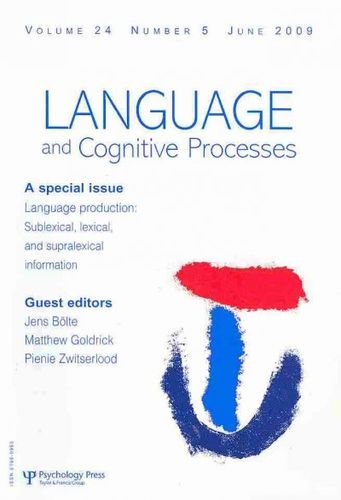 Language and Cognitive Processeslanguage 