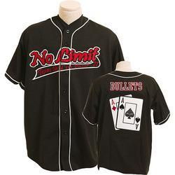 BULLETS POKER JERSEY BLACK