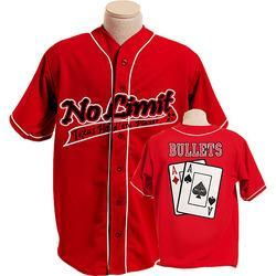 BULLETS POKER JERSEY RED