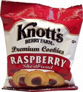 Knotts Barry Farm Raspberry Shortbread Case Pack 144