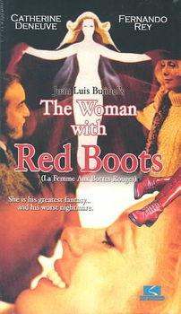 WOMAN WITH RED BOOTSwoman 