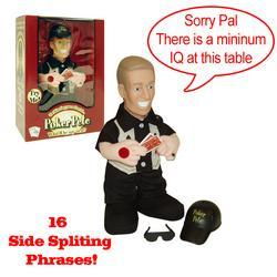 Imperfect Poker Pete Talking Poker Doll