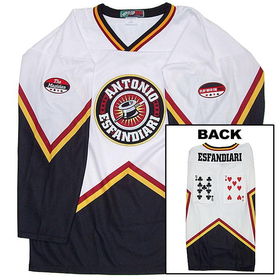 ANTONIO ESFANDIARI POKER HOCKEY JERSEY - 2XL