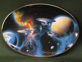 TO BOLDLY GO PLATE