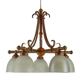 Kichler Andamand Island Club Chandelier-Rubbed Umber Finishkichler 