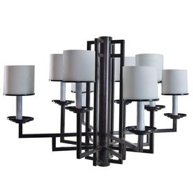 Kichler Argos 8 Light Chandelier- Tannery Bronze