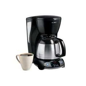 COFFEE MAKER, 8CUP, PROGRAMABLE BLK