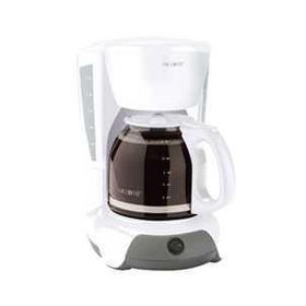 COFFEE MAKER, 12CUP, SWITCH, WHITE