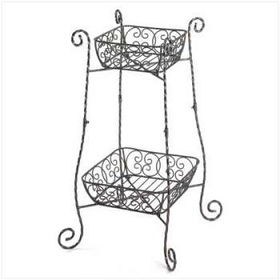 Wire Basket Plant Stand Case Pack 1wire 