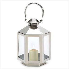 Silver Carriage Lantern Case Pack 1