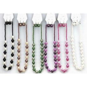 Ladies Pearl 12mm, 4mm Combination Set Case Pack 12