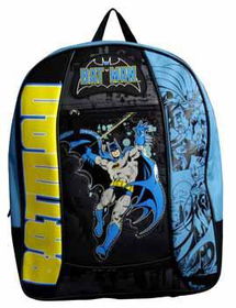 Batman with Rubberized Logo Backpack Case Pack 24