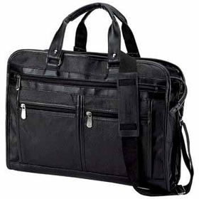 Embassy Solid Genuine Leather Portfolio/Briefcase Case Pack 1