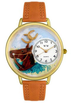 Horse Head Theme Brown Leatherhorse 