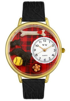 Scottie Theme Black Leatherscottie 