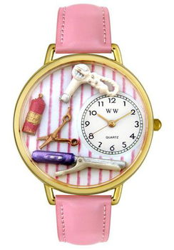 Women's Beautician Female Theme Pink Leatherwomen 