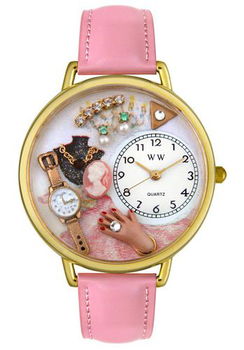 Women's Jewely Lover Theme Pink Leatherwomen 