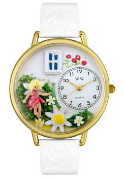 Women's Daisy Fairy Theme White Leatherwomen 