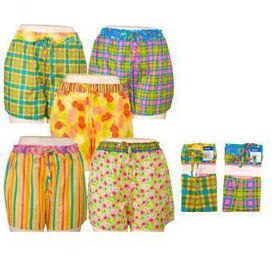 Ladies Sleepwear Boxers Case Pack 24