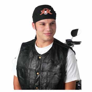 Black Cotton Skull Capdiamond 
