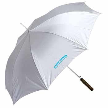 All-Weather 48"" Silver Super Cool Auto Umbrellaweather 