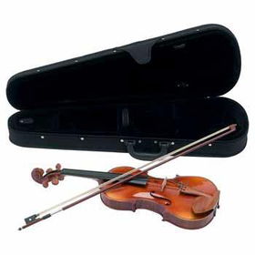 Maxam Full Size Violin with Case and Bow Case Pack 1