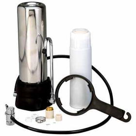 Countertop Stainless Steel Water Filter Case Pack 1countertop 