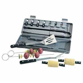 Slitzer 16pc Barbeque Tool Set Case Pack 1slitzer 