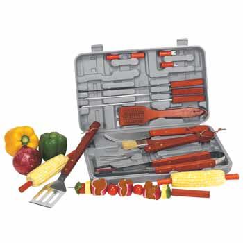 19pc Barbeque Tool Setchefmaster 