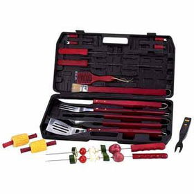 Chefmaster 20pc Barbeque Tool Set Case Pack 1