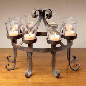 Luca Bella Home Wrought Iron Centerpiece Case Pack 1