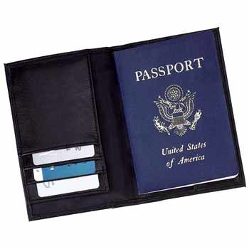 Genuine Leather Passport Cover