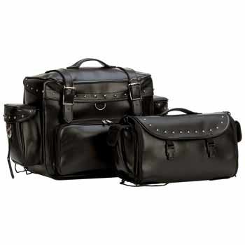 2pc Motorcycle Tour Bag Set