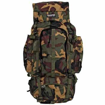 Camouflage Mountaineer's Backpack