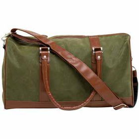 Embassy 18" Green Faux Leather Tote Bag Case Pack 1