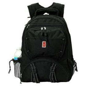 Royal Crest Black Backpack Case Pack 1