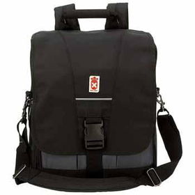 Royal Crest Black and Gray Nylon Backpack Case Pack 1royal 