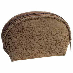 Gigi Chantal Brown Faux Leather Vanity Bag Case Pack 1