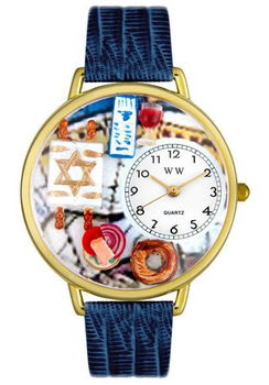 Judaism Theme Blue Leatherjudaism 