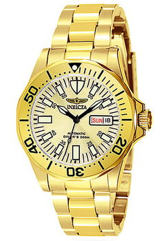 Men's Signature Automatic 23k Yellow Gold Platedmen 