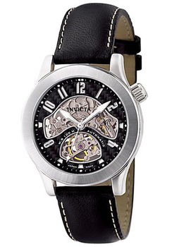 Men's Signature Automatic Black Leathermen 