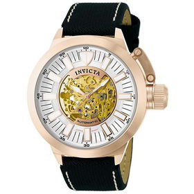 Men's Signature Automatic Black Fabricmen 