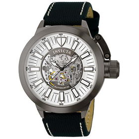 Men's Signature Automatic Black Fabricmen 